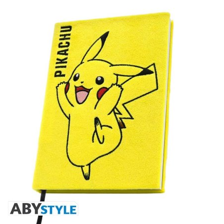 POKEMON - Pikachu Peluche - Cahier A5 Premium
