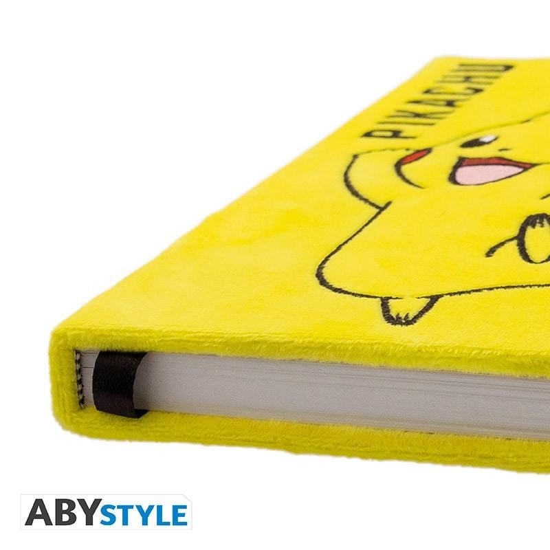 POKEMON - Pikachu Peluche - Cahier A5 Premium