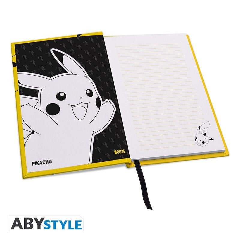 POKEMON - Pikachu Peluche - Cahier A5 Premium