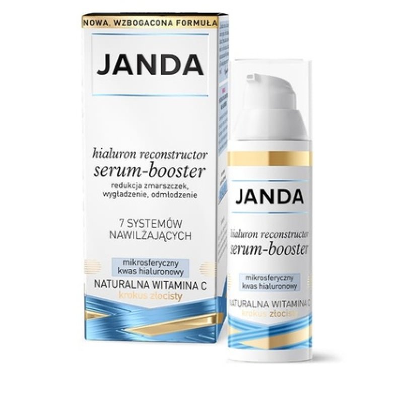 Janda Hyaluron Reconstructor Serumbooster For Face Reducing Wrinkles 30 Ml