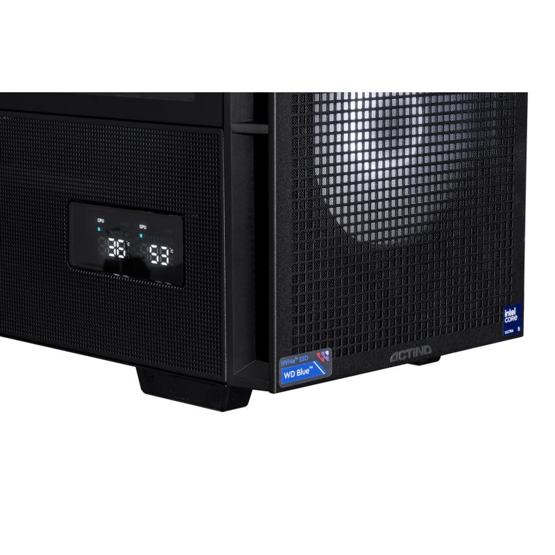 Actina 5901443436096 PC Intel Core Ultra 5 245KF 32 Go DDR5-SDRAM 1 To SSD Intel Arc B580 Windows 11 Home Midi Tower