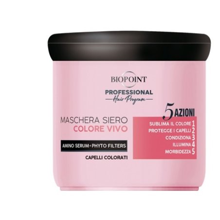Biopoint Professional Hair Program Strengthening Mask For Colored Hair 400 Ml