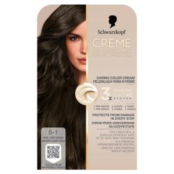 Schwarzkopf Creme Supreme Hair Color Shade 51 Brown