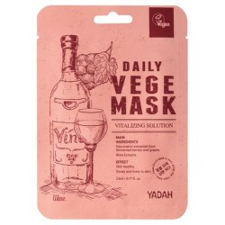 Yadah Daily Vegetable Mask In Sheet Wine 23 Ml