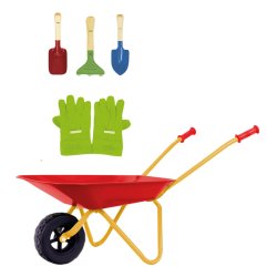 Klein OF - Kinderschubkarre mit Zubehör