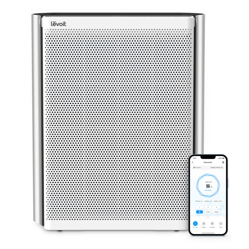 Levoit LAP-EL551S-AEUR air purifier 126 m² 26 dB 70 W Silver