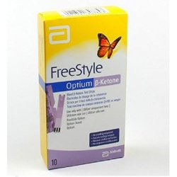 Optium Beta-Ketone Test Strips