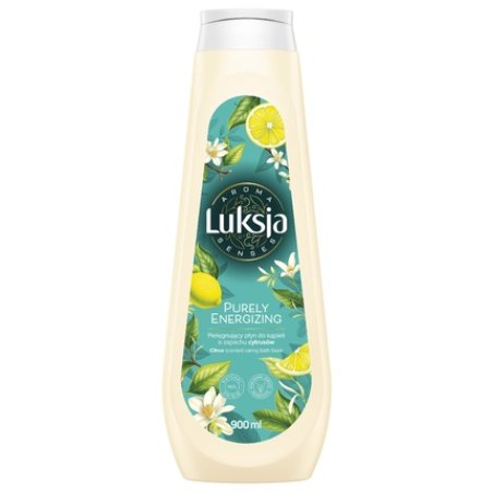 Sarantis Luksja Aroma Senses Purely Energizing Bath Liquid With Citrus Scent 900 Ml