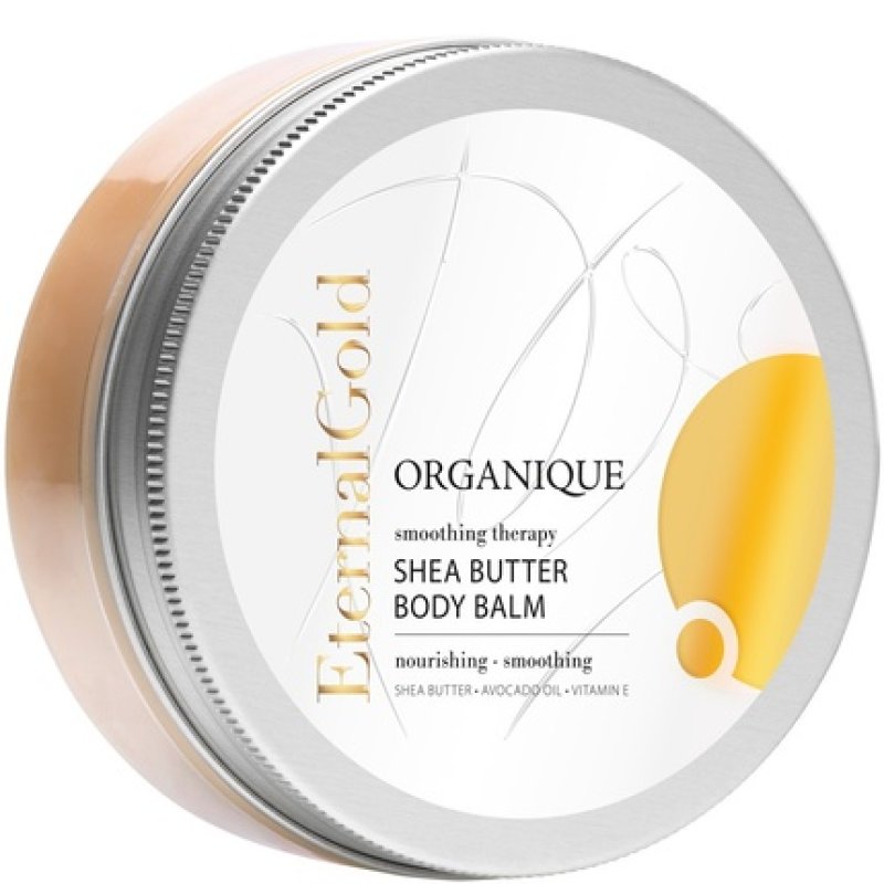 Organique Eternal Gold Body Balm With Shea Butter 200 Ml
