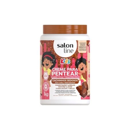 Salon Line Combing Cream Chocolate for Nourished Curls 1kg