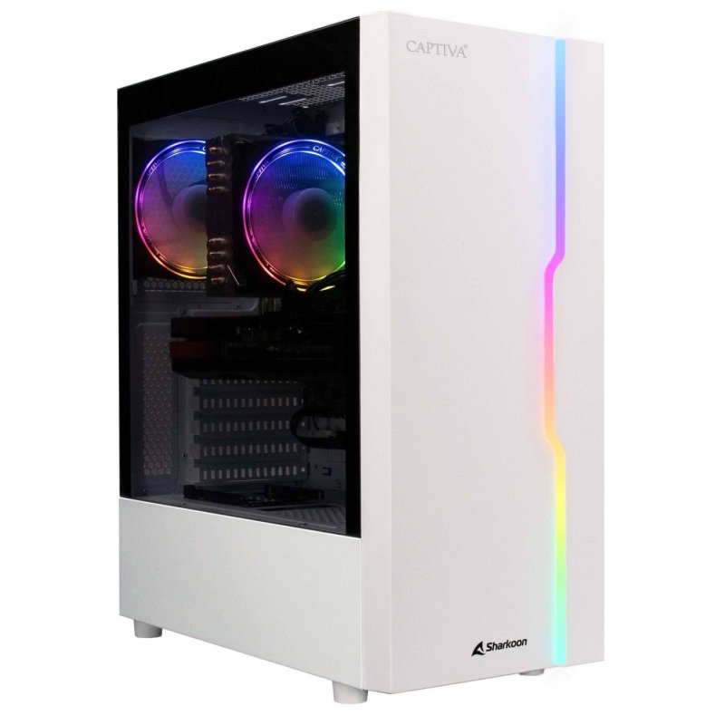 Captiva PC Power Starter R78-379 AMD Ryzen 7 5700G, 16GB DDR4 RAM, Radeon Graphics, 1TB M.2 SSD, oOS