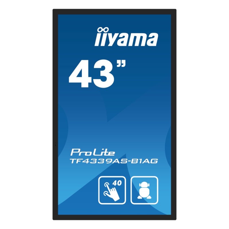 42.5IN PCAP 40-POINT IPS PANEL 4K UHD 3840X2160 8MS 500CD/M 120