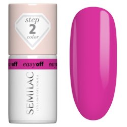 Semilac Easy Off Hybrid Nail Polish Led Light Magenta Crush 7 Ml