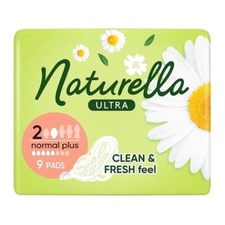 Procter Naturella Ultra Normal Plus Sanitary Pads With Wings Size 2 9 Pieces
