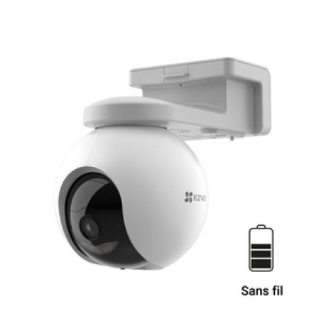 EZVIZ Camera Wifi Extérieure HB8 Pro 4K sur Batterie 10400 mAH Wifi 6 Appel bidi