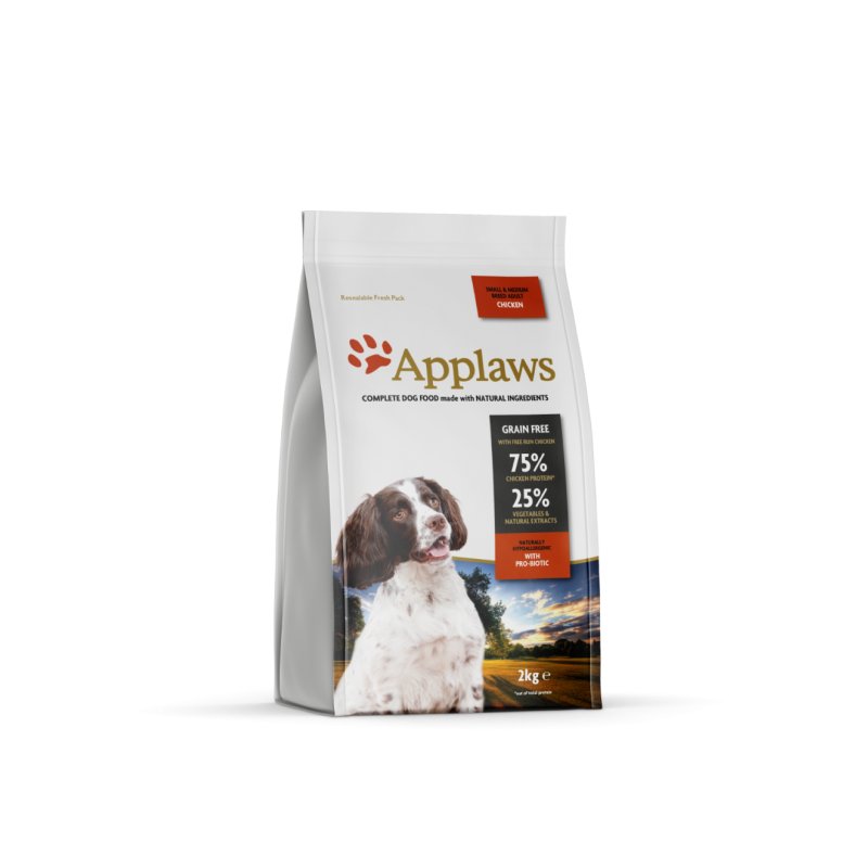 Applaws- adult Small and medium breeds 2 kg- chicken