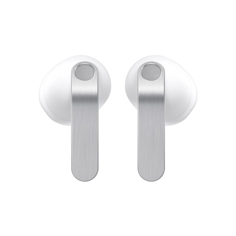 Samsung Galaxy Buds4 SM-R540, White Adaptive ANC, Bis zu 6 Stunden Wiedergabezeit, Klarer Klang mit spürbarer Tiefe