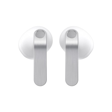 Samsung Galaxy Buds4 SM-R540, White Adaptive ANC, Bis zu 6 Stunden Wiedergabezeit, Klarer Klang mit spürbarer Tiefe