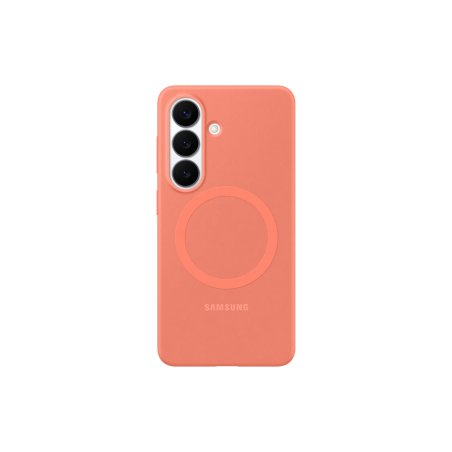 Coque silicone Magnet Samsung pour Galaxy S26 couleur Corail EF-ES942COEGWW