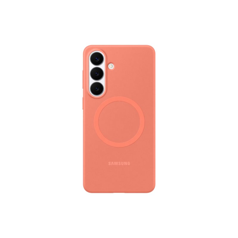 Coque silicone Magnet Samsung pour Galaxy S26 couleur Corail EF-ES947COEGWW