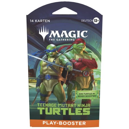 MTG: TMNT TORTUES NINJA - BOOSTER DE JEU (SLEEVED)