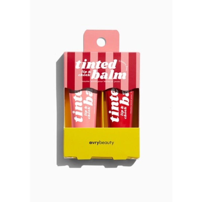 Avry Beauty Lip & Cheek Tinted Balm Cheery Duo