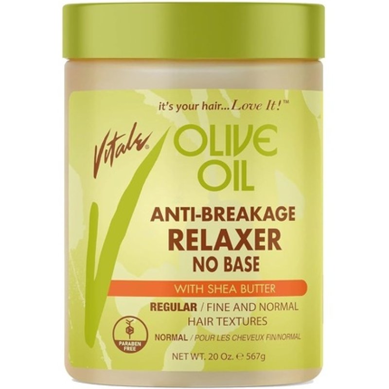 Vitale Antibreakage Relaxer Oil 568g For All Hair Types With Olive Oil Suitable For Female