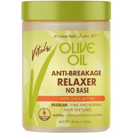 Vitale Antibreakage Relaxer Oil 568g For All Hair Types With Olive Oil Suitable For Female