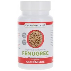 L'Herbothicaire Fenugreek 60 Capsules - Ideal Ally for Health