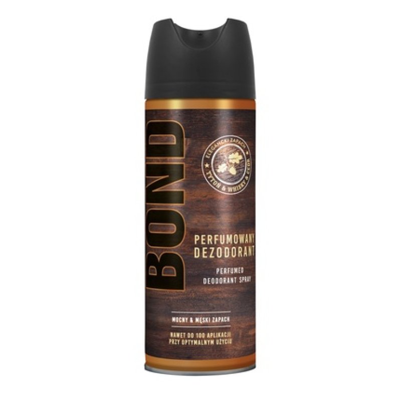 Bond Deodorant Tobacco Whisky Cedar Spray 150 Ml