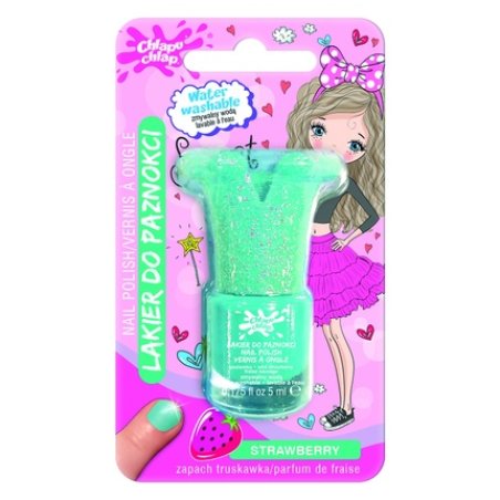 Chlapu Chlap Nail Polish Crown Glitter 5ml Turquoise