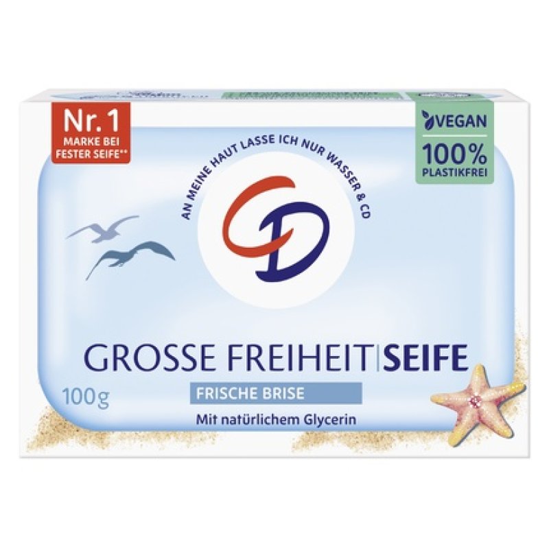 Cd Grosse Freiheit Soap Bar With Glycerin Sea Breeze 100 G