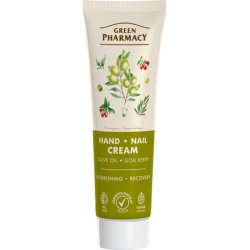 Elfa Pharm Green Pharmacy Hand And Nail Cream Olive Oil And Goji Berries 100 Ml