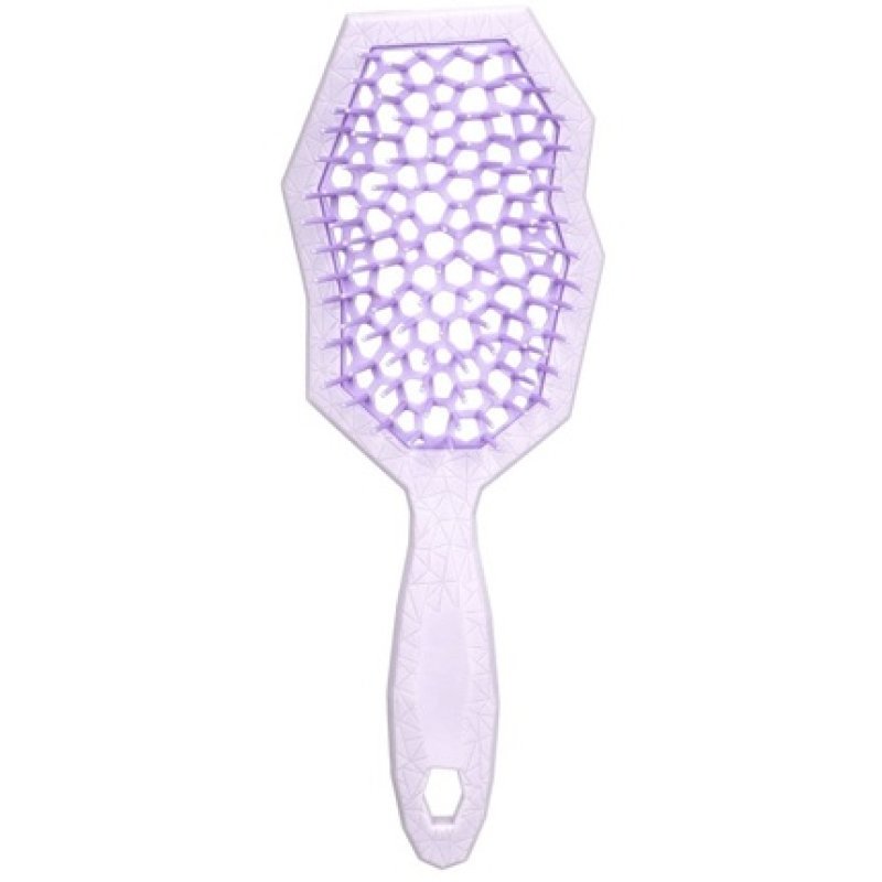Efalock Glacier Brush Detangling Brush Auroragreen Purple