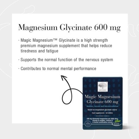 Magic Magnesium Glycinate 600mg