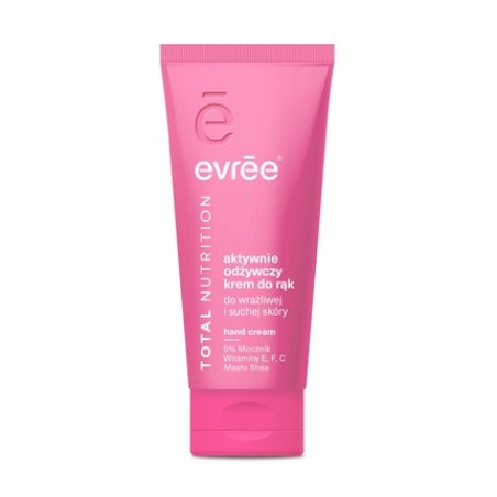 Farmona Evree Total Nutrition Nourishing Hand Cream For Dry And Sensitive Skin 75 Ml