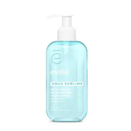 Farmona Evree Aqua Sublime Micellar Gel For Makeup Removal And Face Washing 200 Ml