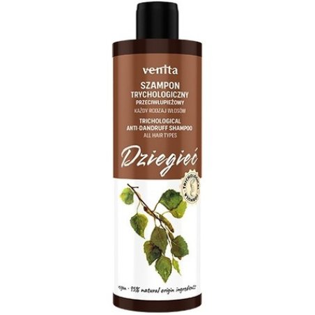 Venita Trichological Formula Antidandruff Shampoo Tar 300 Ml