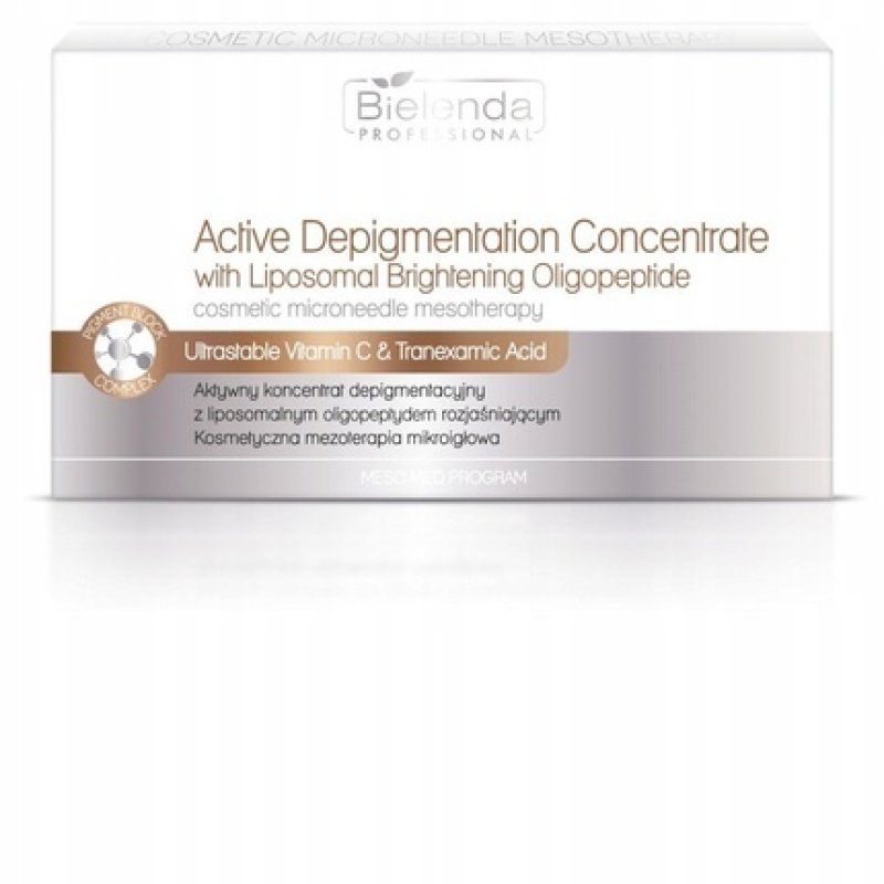 Bielenda Professional Active Depigmenting Concentrate With Liposomal Brightening Oligopeptide 10 X 3 Ml