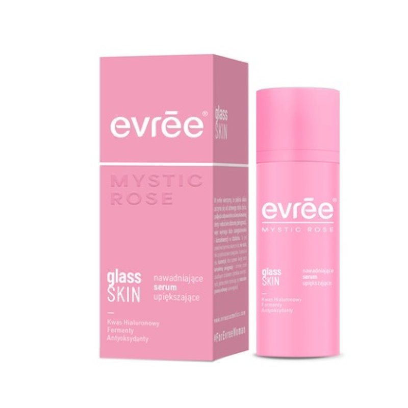 Farmona Evree Mystic Rose Glass Skin Hydrating Beautifying Serum 30 Ml