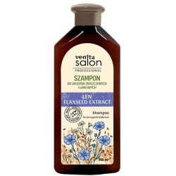 Venita Salon Professional Shampoo With Flax For Damaged And Brittle Hair 500 Ml