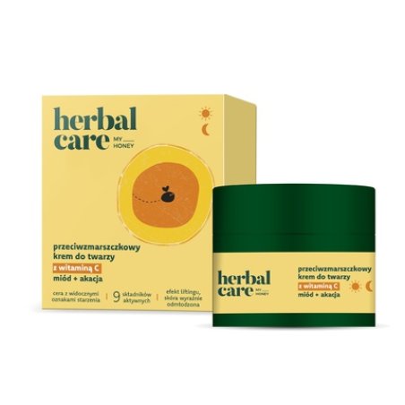 Farmona Herbal Care My Honey Antiwrinkle Face Cream With Vitamin C Honey And Acacia 50 Ml