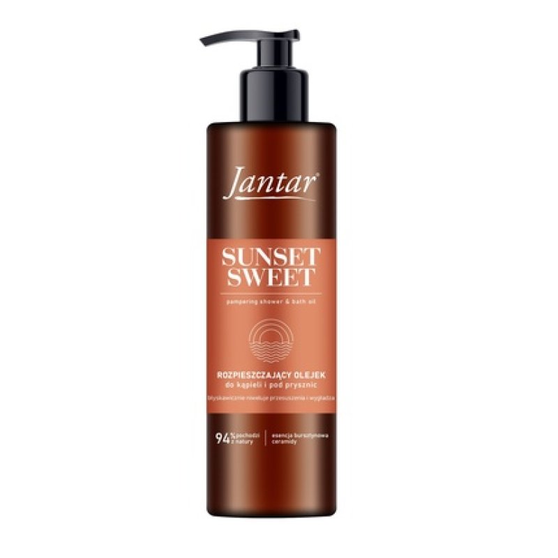 Farmona Jantar Indulgent Shower And Bath Oil With Amber Essence And Ceramides Sunset Sweet 400 Ml