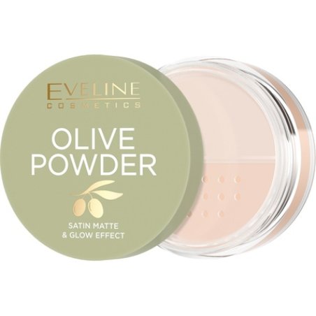 Eveline Kolorowka Barely Powder Illuminating Loose Face Powder Olive 8g