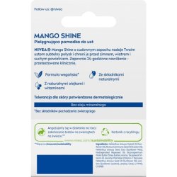 Nivea Lip Care Protective Lip Balm Hydro Mango Shine 48 G