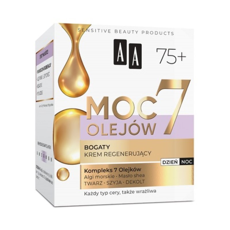 Oceanic Aa Power 7 Oils 75 Regenerating Cream 50 Ml