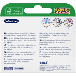 Orkla Salvequick Sonic Plasters For Children 20 Pieces
