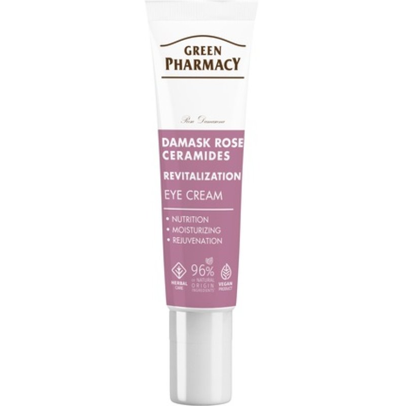 Elfa Pharm Green Pharmacy Damask Rose Ceramides Revitalizing Eye Cream 15 Ml