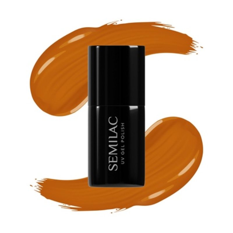 Semilac Hybrid Nail Polish Jelly Honey 946 7 Ml A Vibrant And Longlasting Nail Polish