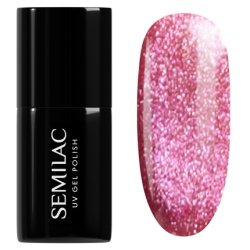Semilac Magnetic Raspberry Red Obsession Nail Polish